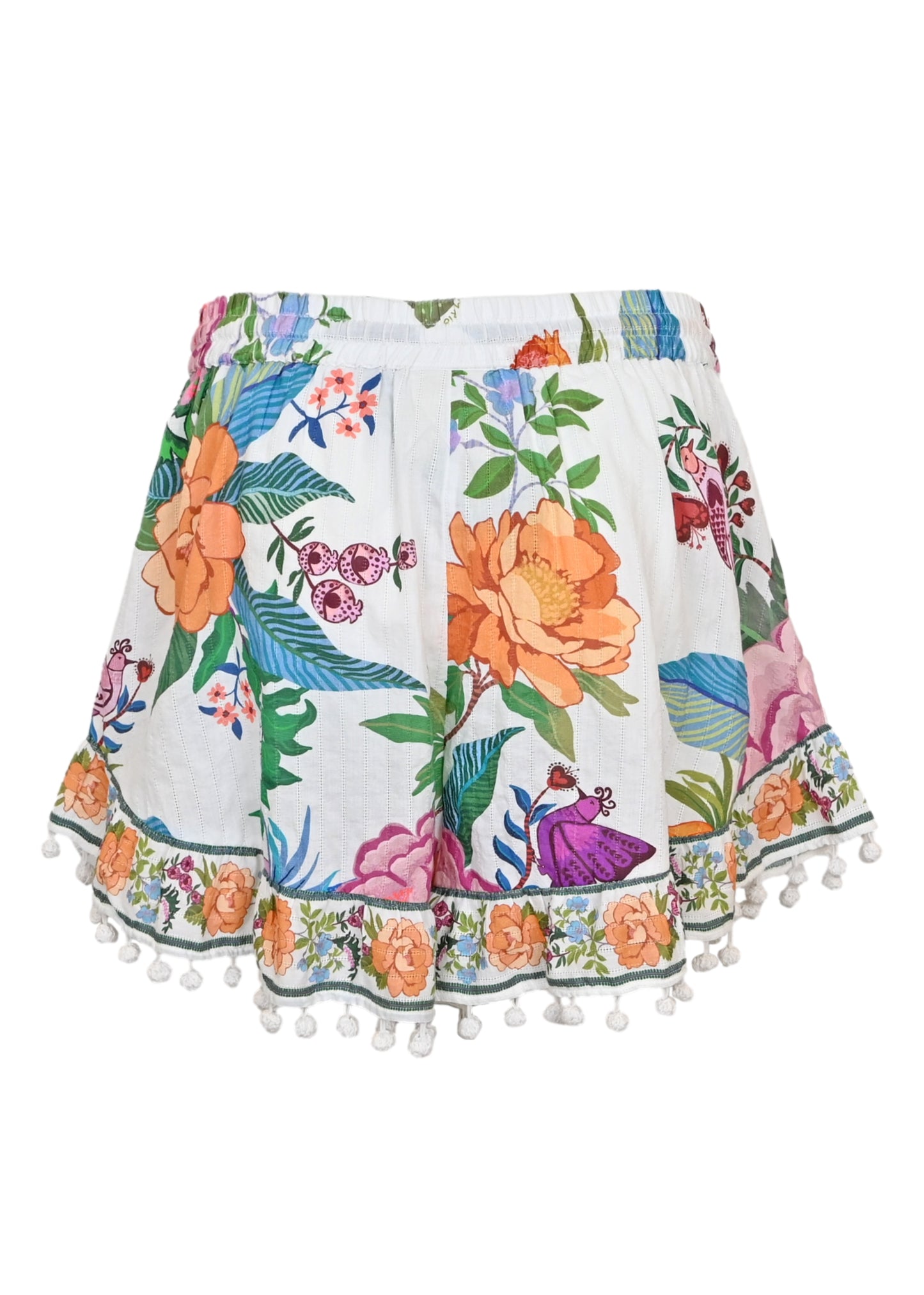 Load image into Gallery viewer, Off White Sweet Bloom Short
