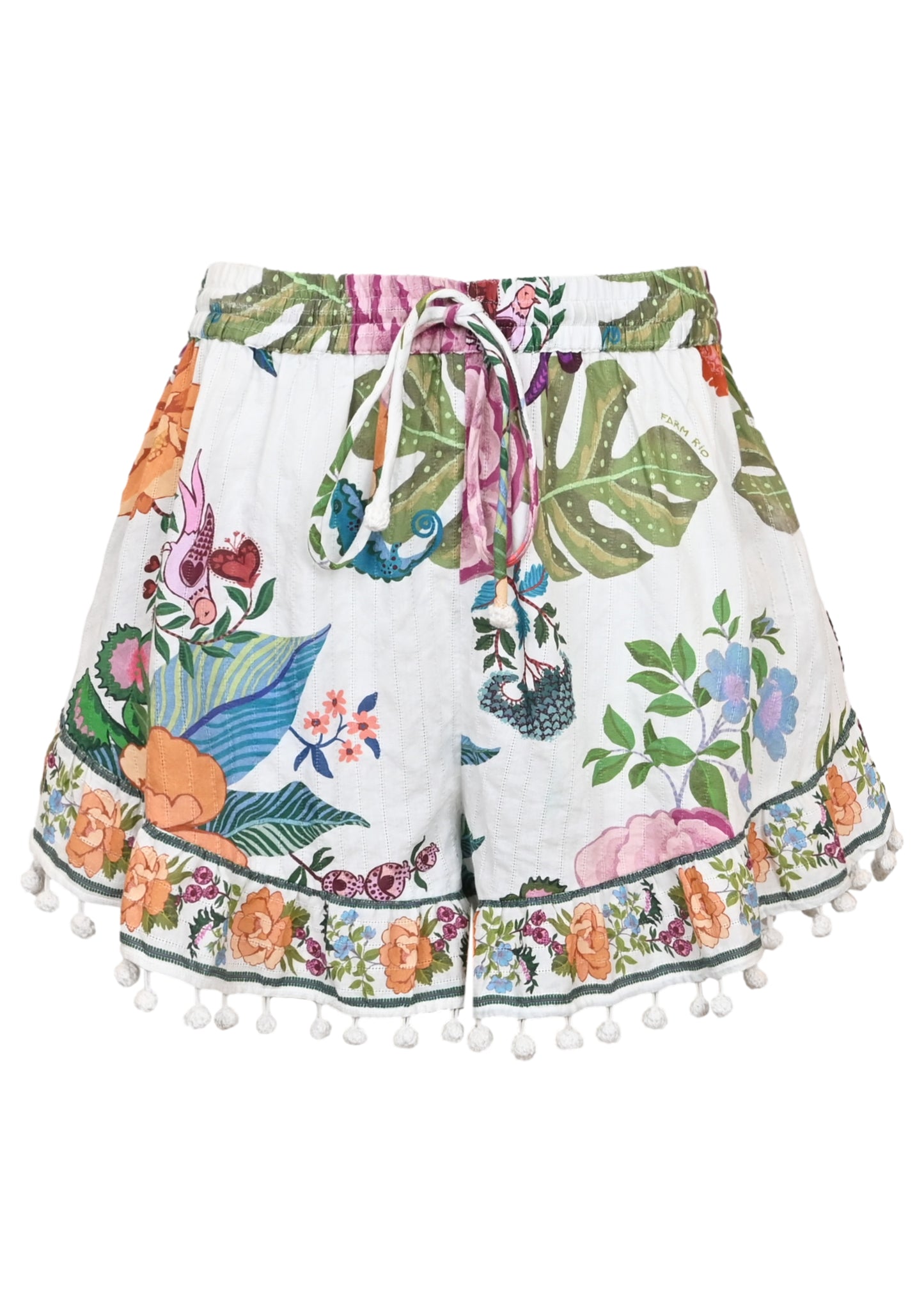 Load image into Gallery viewer, Off White Sweet Bloom Short
