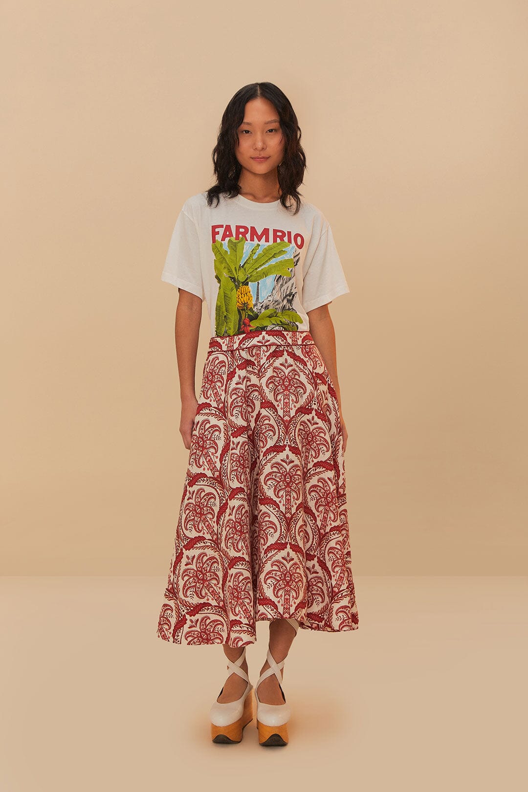 Load image into Gallery viewer, Off White From Brasil To The World Relaxed T-shirt
