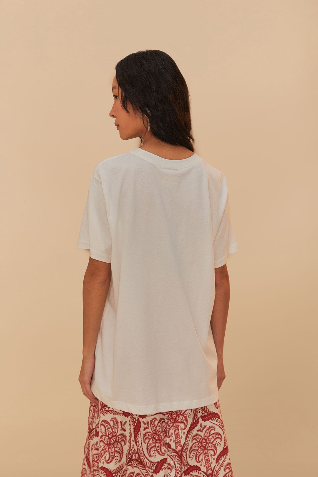 Load image into Gallery viewer, Off White From Brasil To The World Relaxed T-shirt
