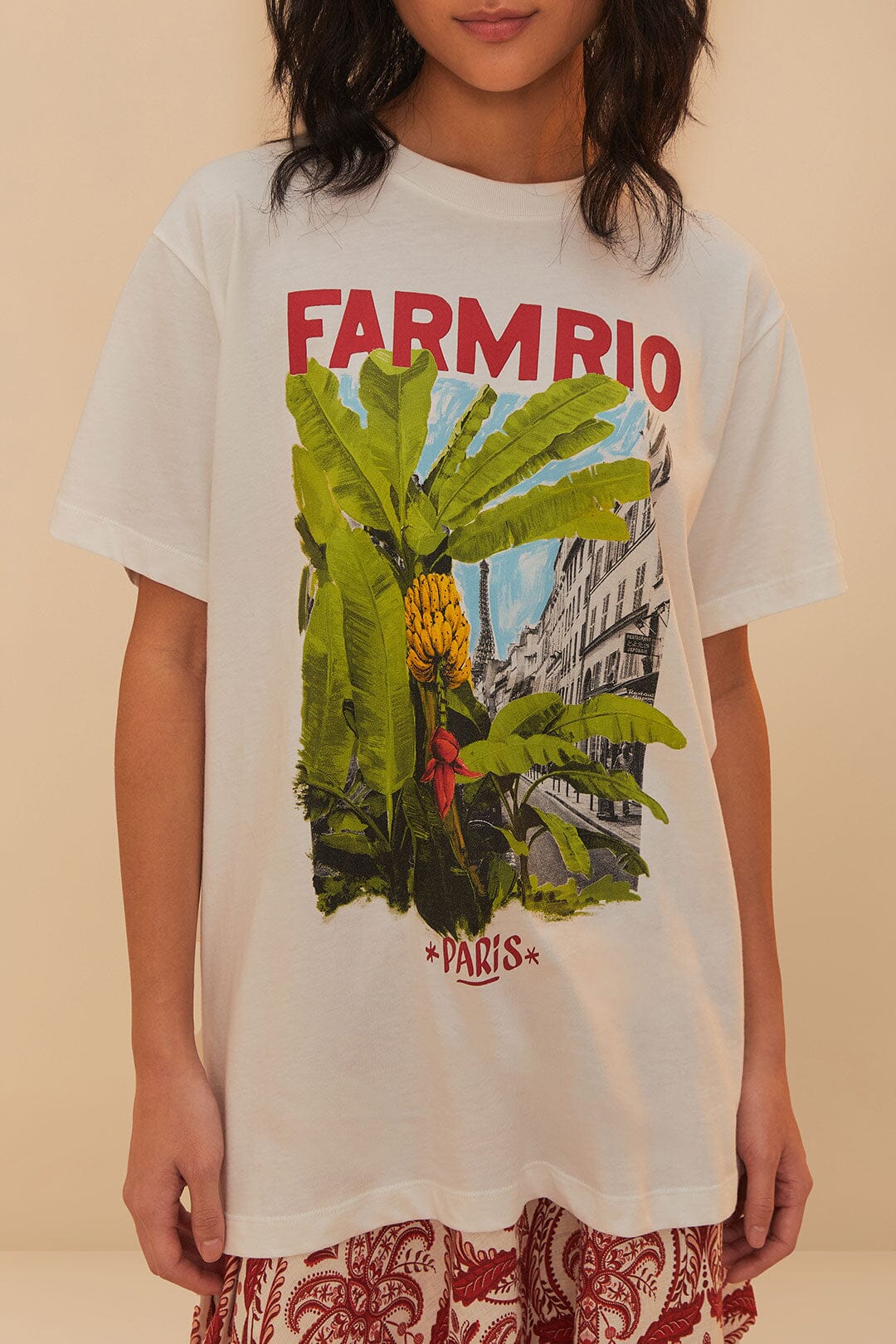 Load image into Gallery viewer, Off White From Brasil To The World Relaxed T-shirt
