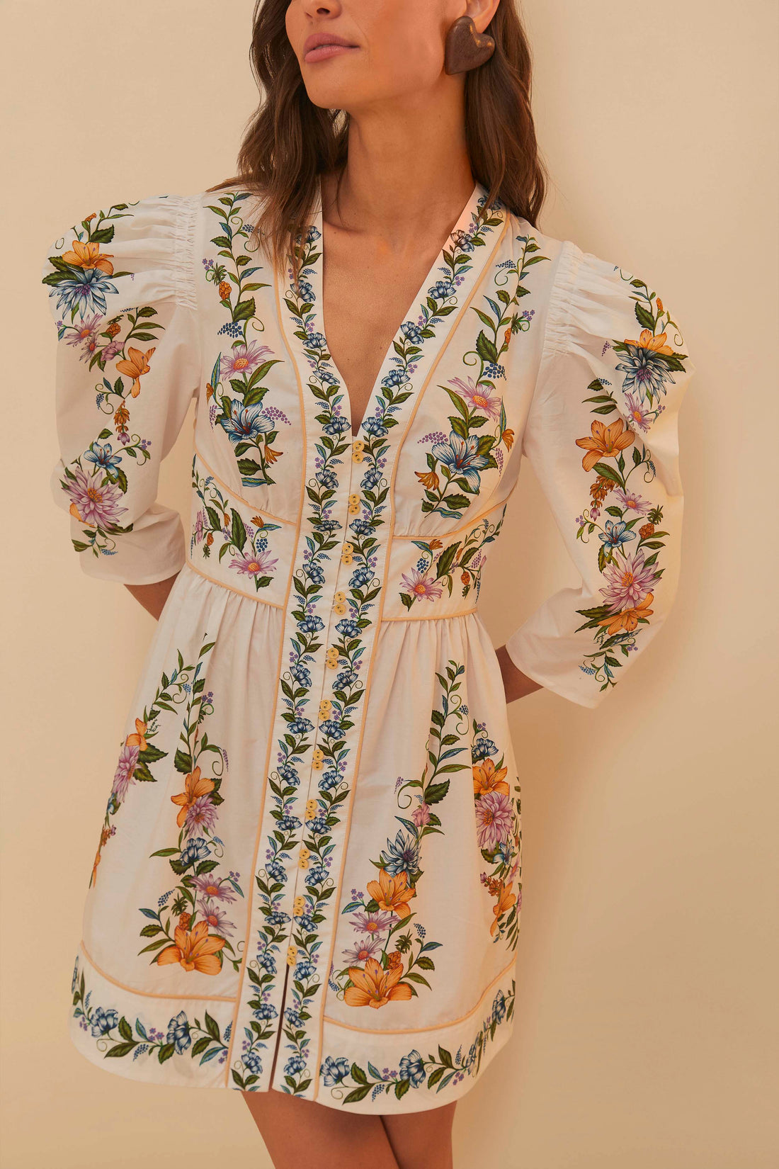 Load image into Gallery viewer, Sweet Bloom Dreamscape Mini Dress
