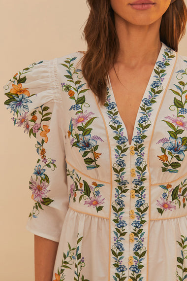 Sweet Bloom Dreamscape Mini Dress