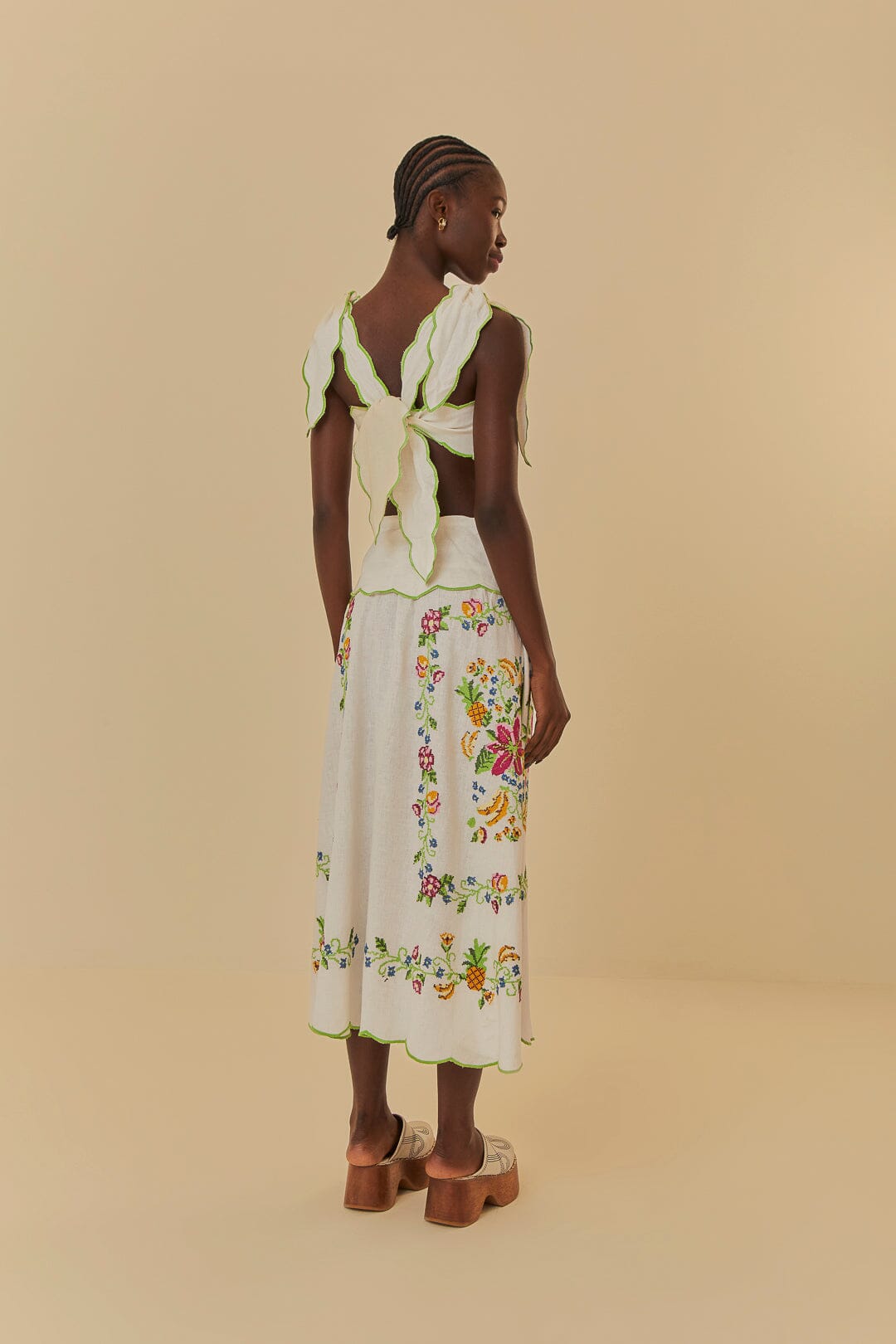 Tropical Romance Off White Maxi Dress Tropical Romance Off White Maxi Dress