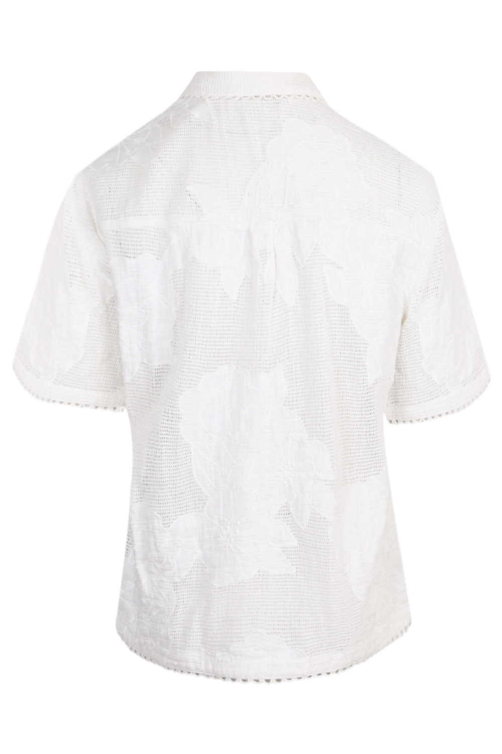 Load image into Gallery viewer, White Flower Shirt
