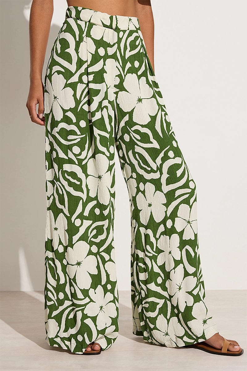 Felicity Pants Pavito Floral-Olive