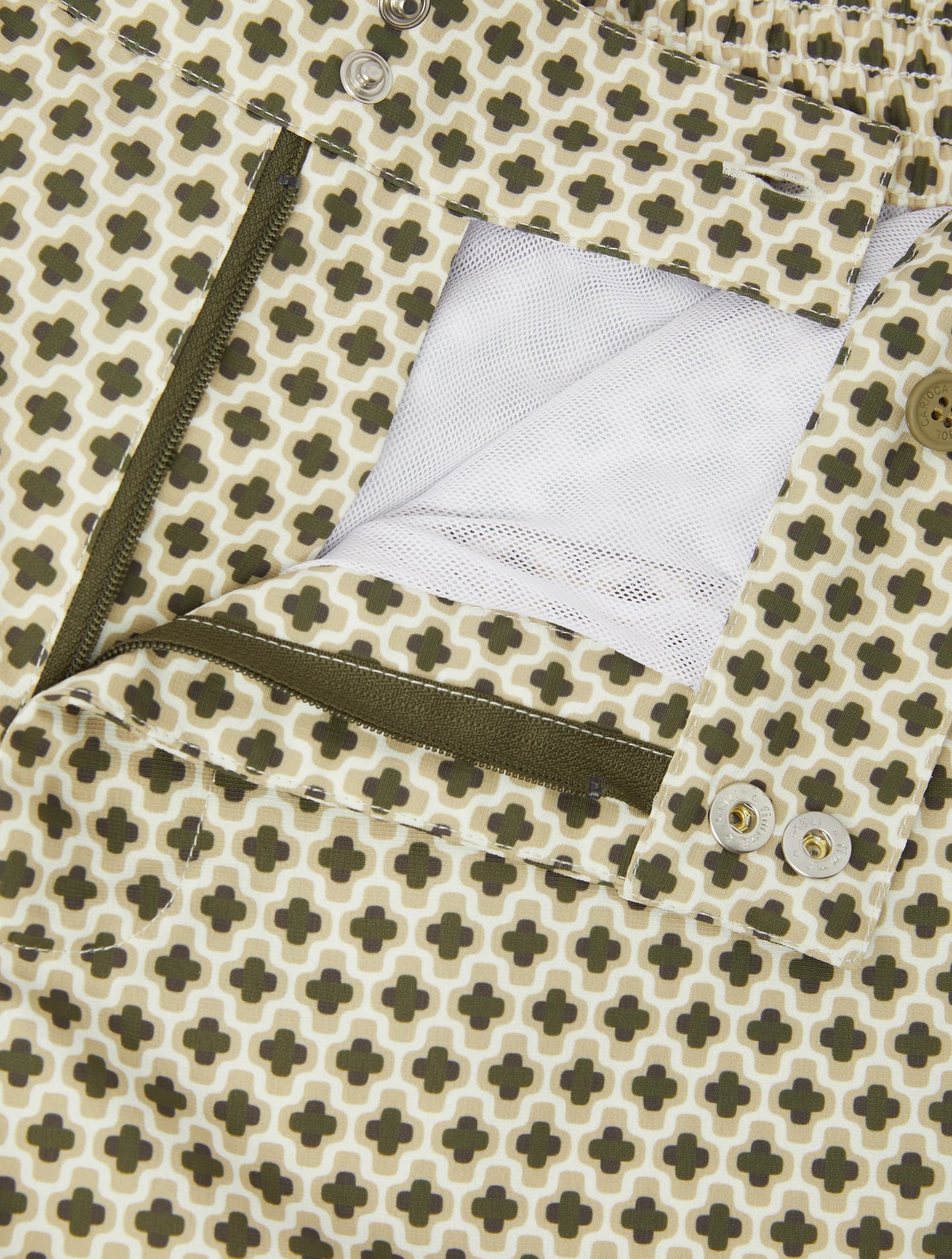 Load image into Gallery viewer, Porto Swim Short Ipanema Dried Moss &amp;amp; Seawood - Swim Shorts
