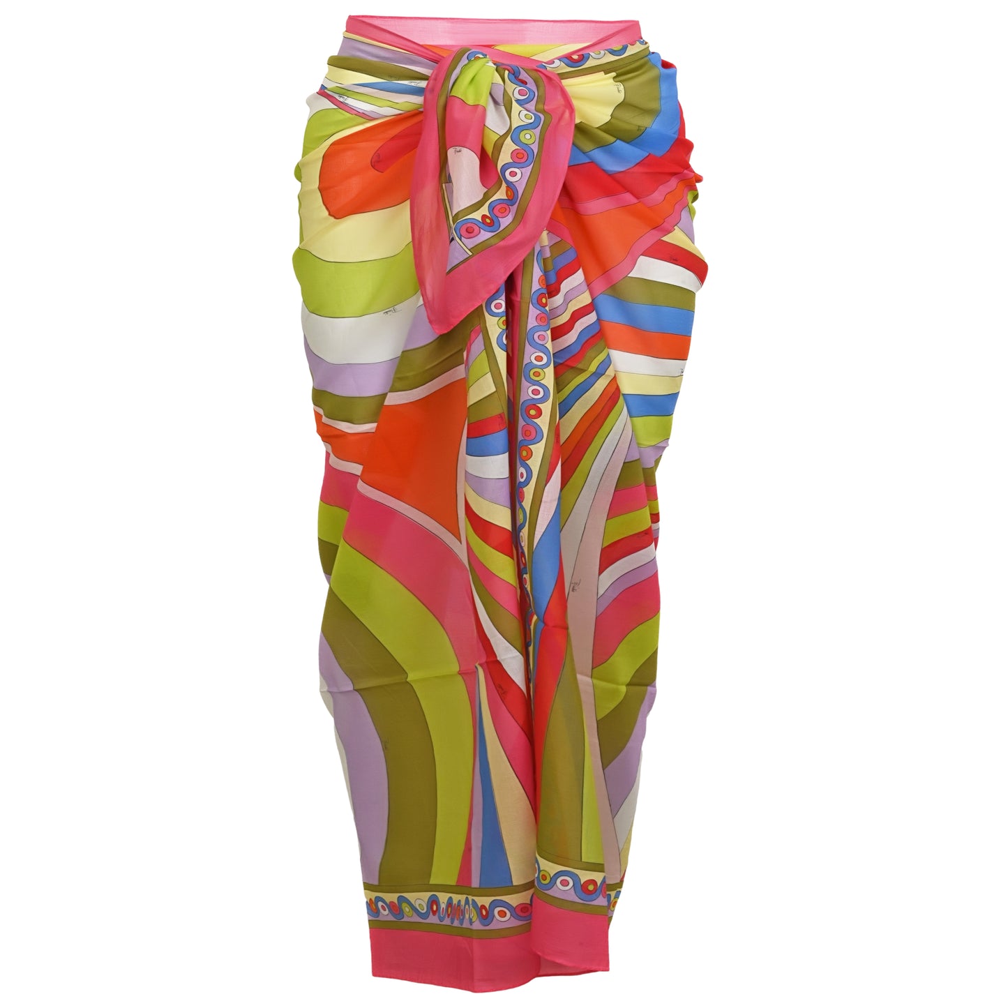 Load image into Gallery viewer, Iride and Onde-Printed Sarong Multi - ONE SIZE - Sarong
