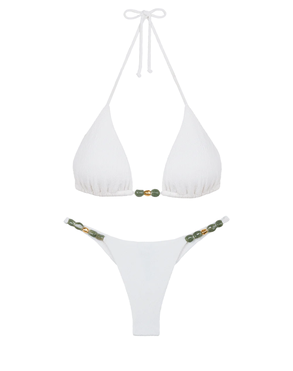 Load image into Gallery viewer, Firenze Kiana Full Bottom White - Bikini Bottom

