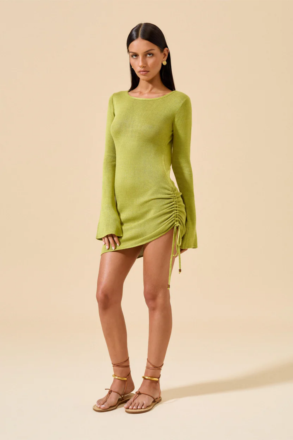 Load image into Gallery viewer, Freya Dress Olive
