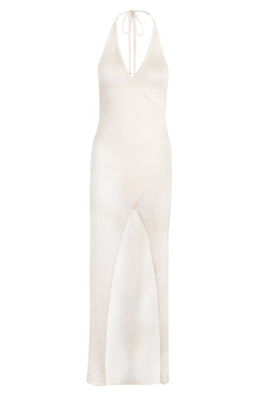 Harley Wrap Dress Cream