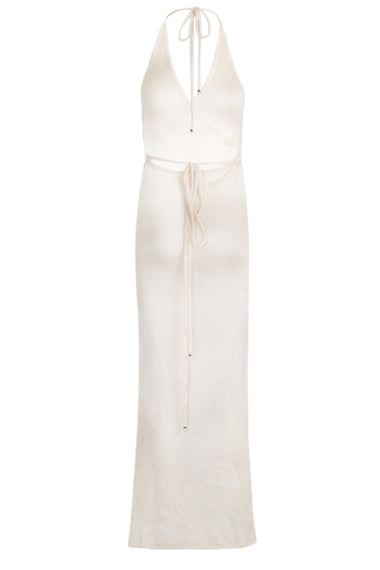 Harley Wrap Dress Cream