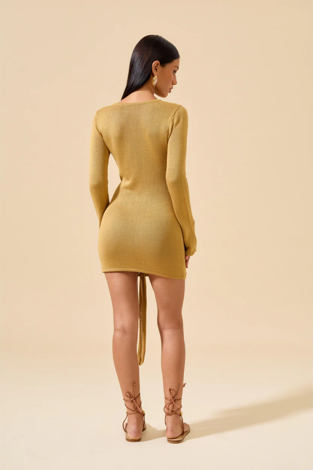 Load image into Gallery viewer, Soraya Dress Honey
