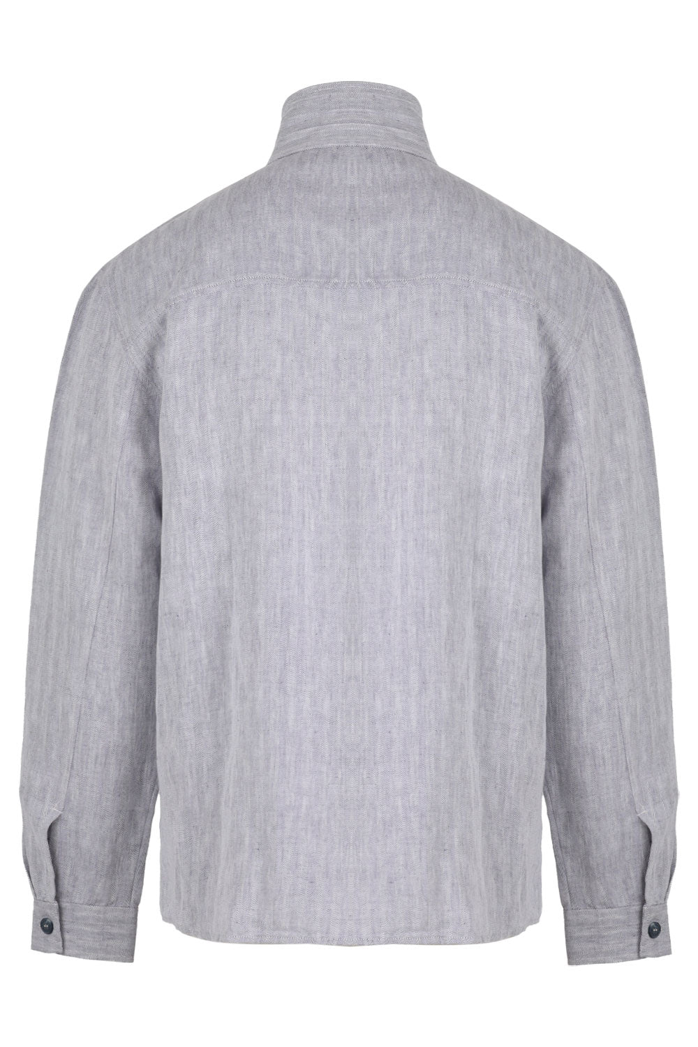 Load image into Gallery viewer, Nuno Casual Linen Blend Shacket Dusk
