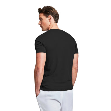 Black Crew Neck T Shirt - Top