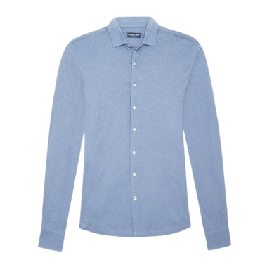 Long Sleeve T Shirt with Collar - Top