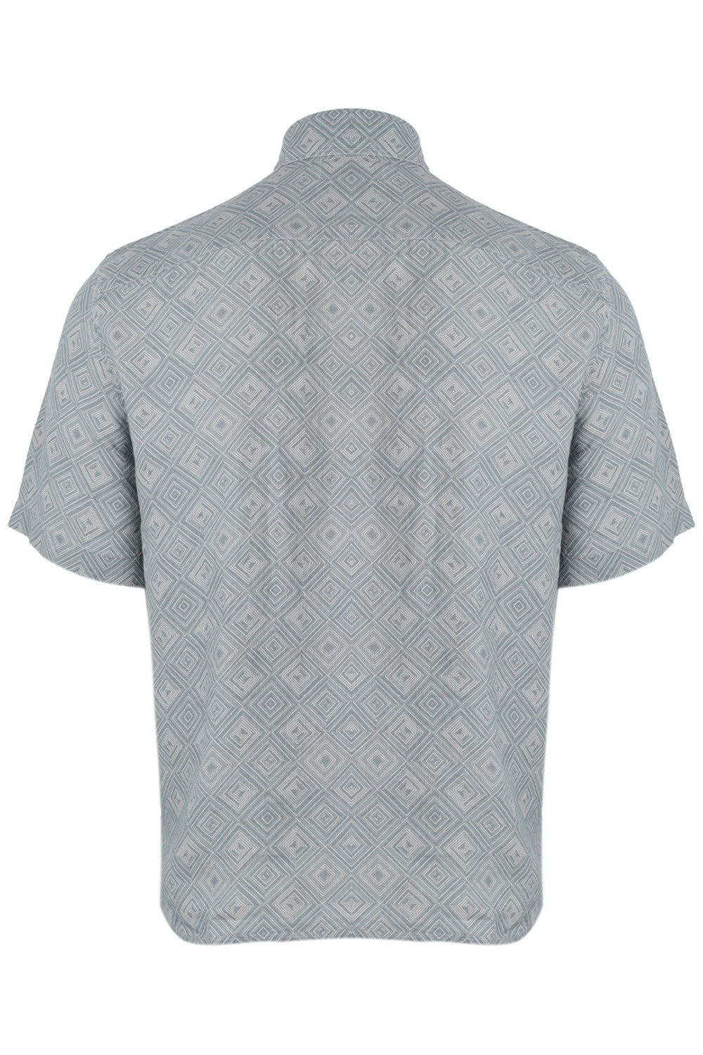 Load image into Gallery viewer, Castro Linen Shirt Angra Madeira Print Coastal Blue
