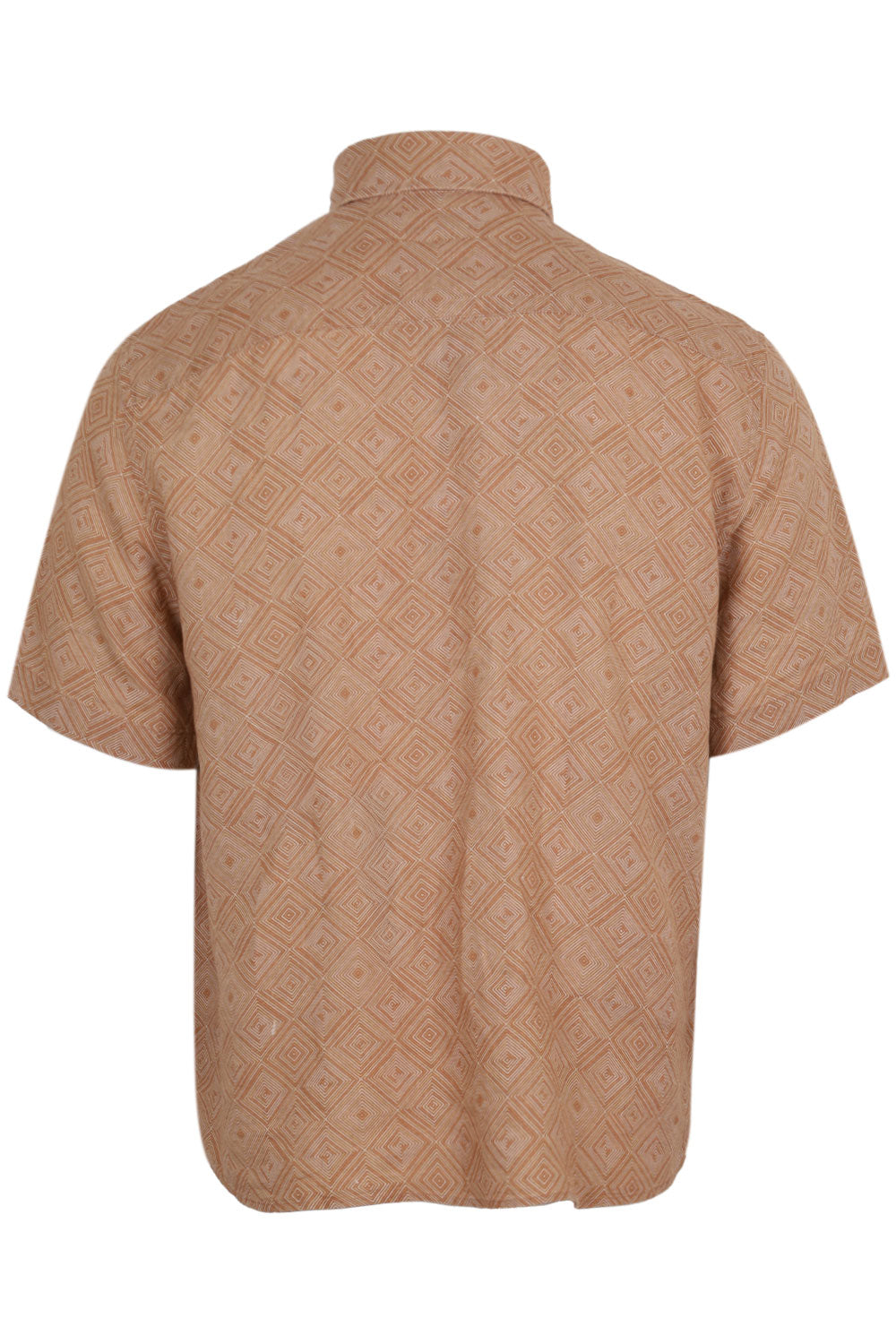 Load image into Gallery viewer, Castro Linen Shirt Angra Madeira Print Copper
