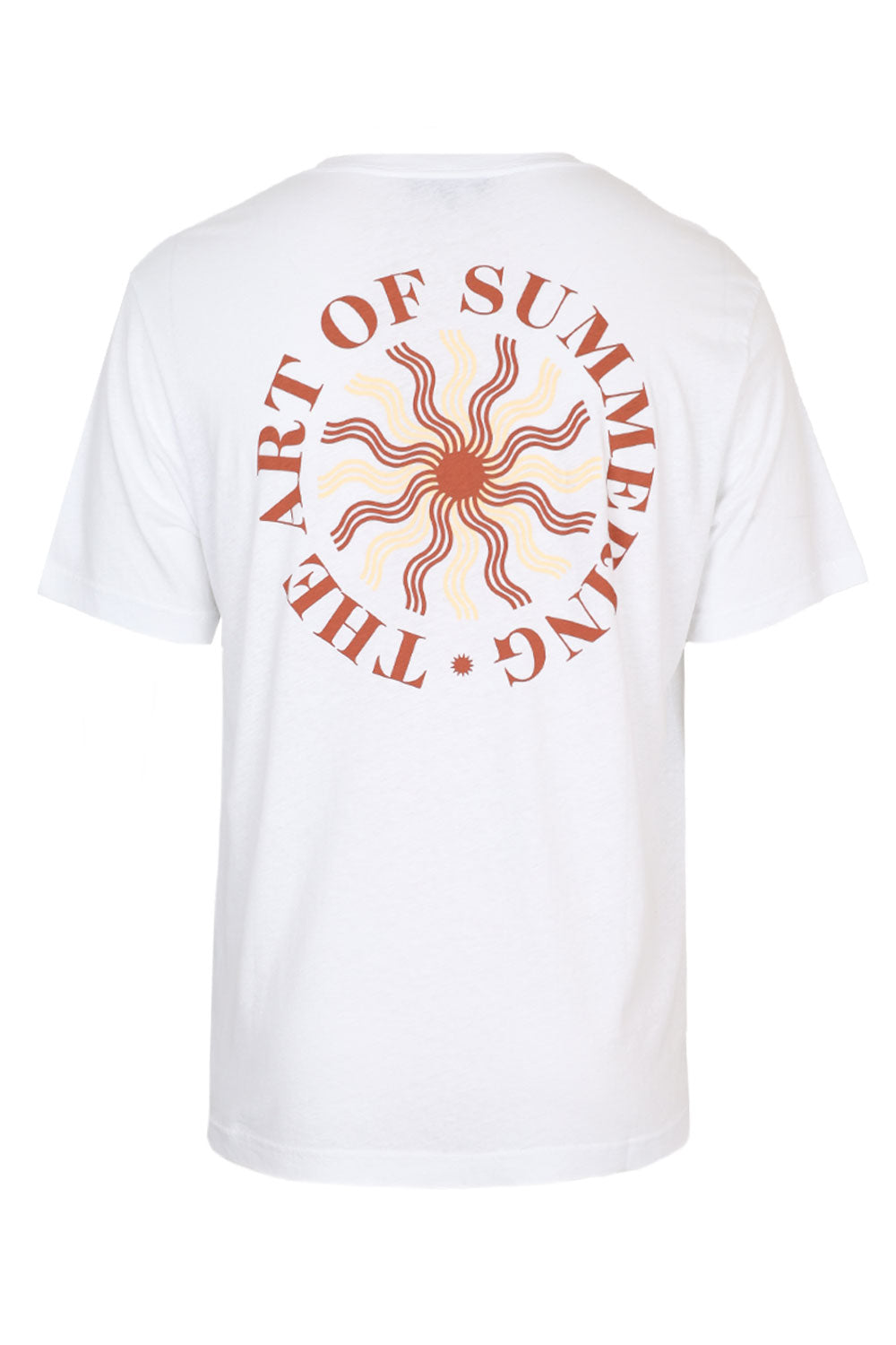 Load image into Gallery viewer, Dinis Linen Blend Art of Summering Printed Tee Copper
