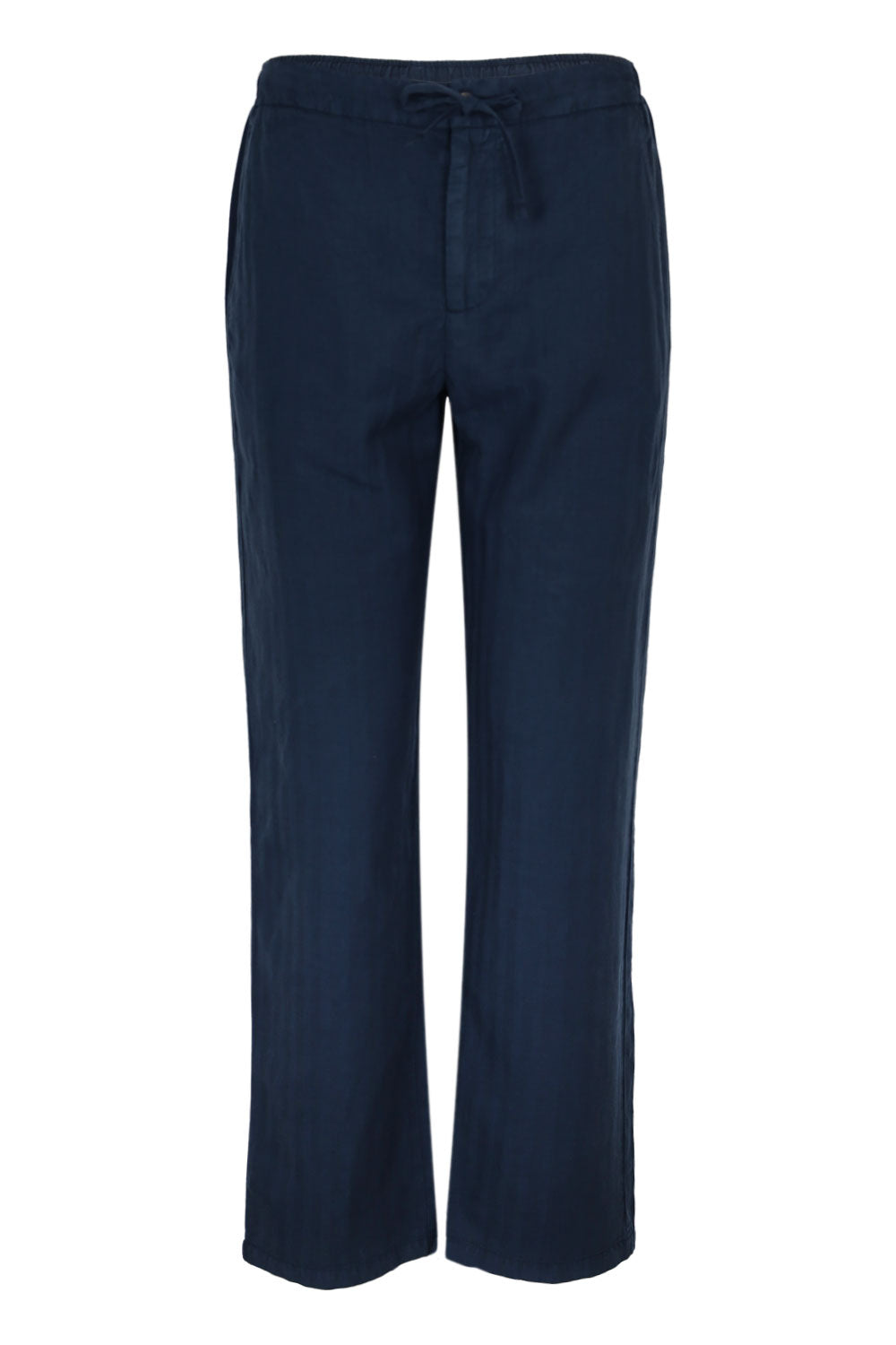 Load image into Gallery viewer, Mendes Linen Blend Trousers Navy
