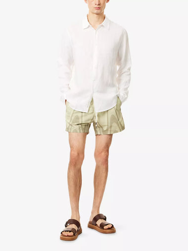 Rio Swim Short Copa Grain Print Willow Green