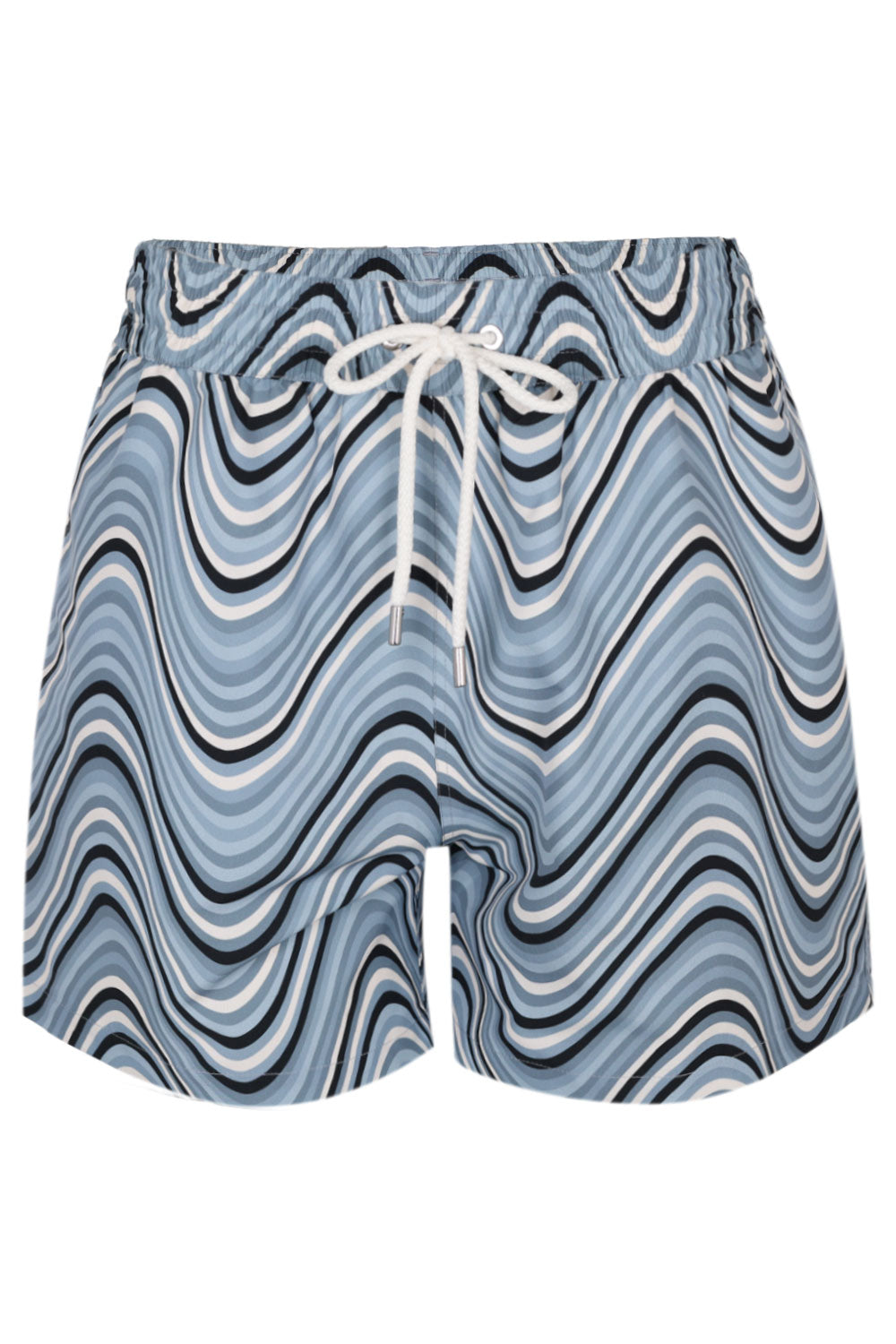 Rio Swim Short Fibra Print Coastal Blue
