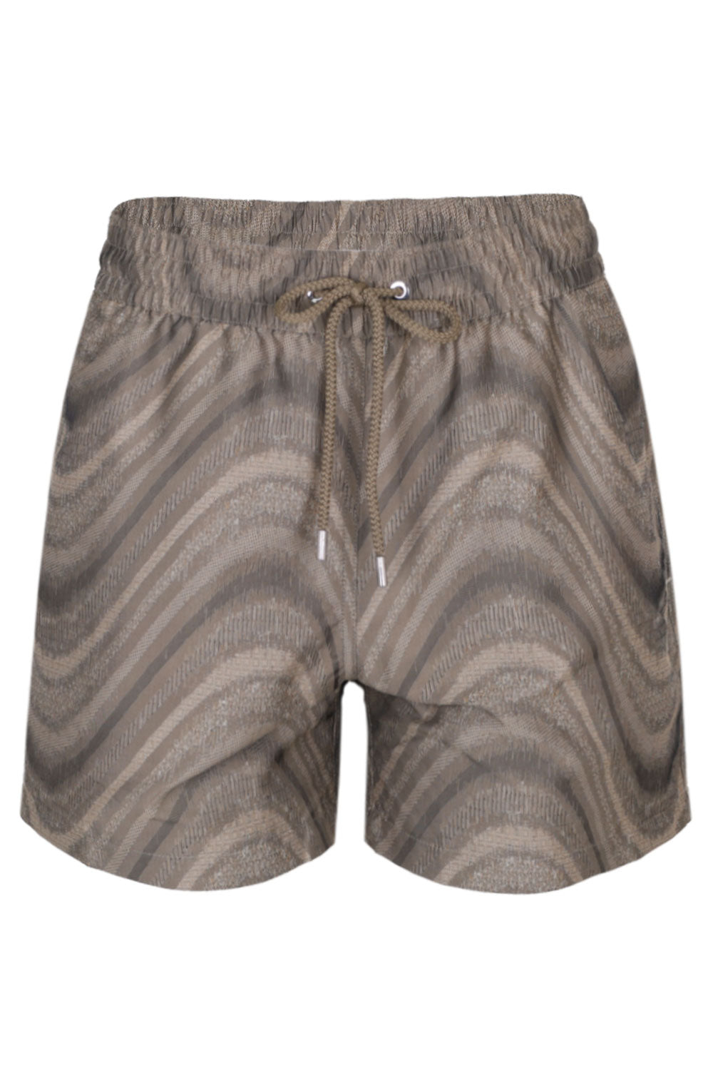 Load image into Gallery viewer, Rio Swim Short Jacquard Fibra Khaki
