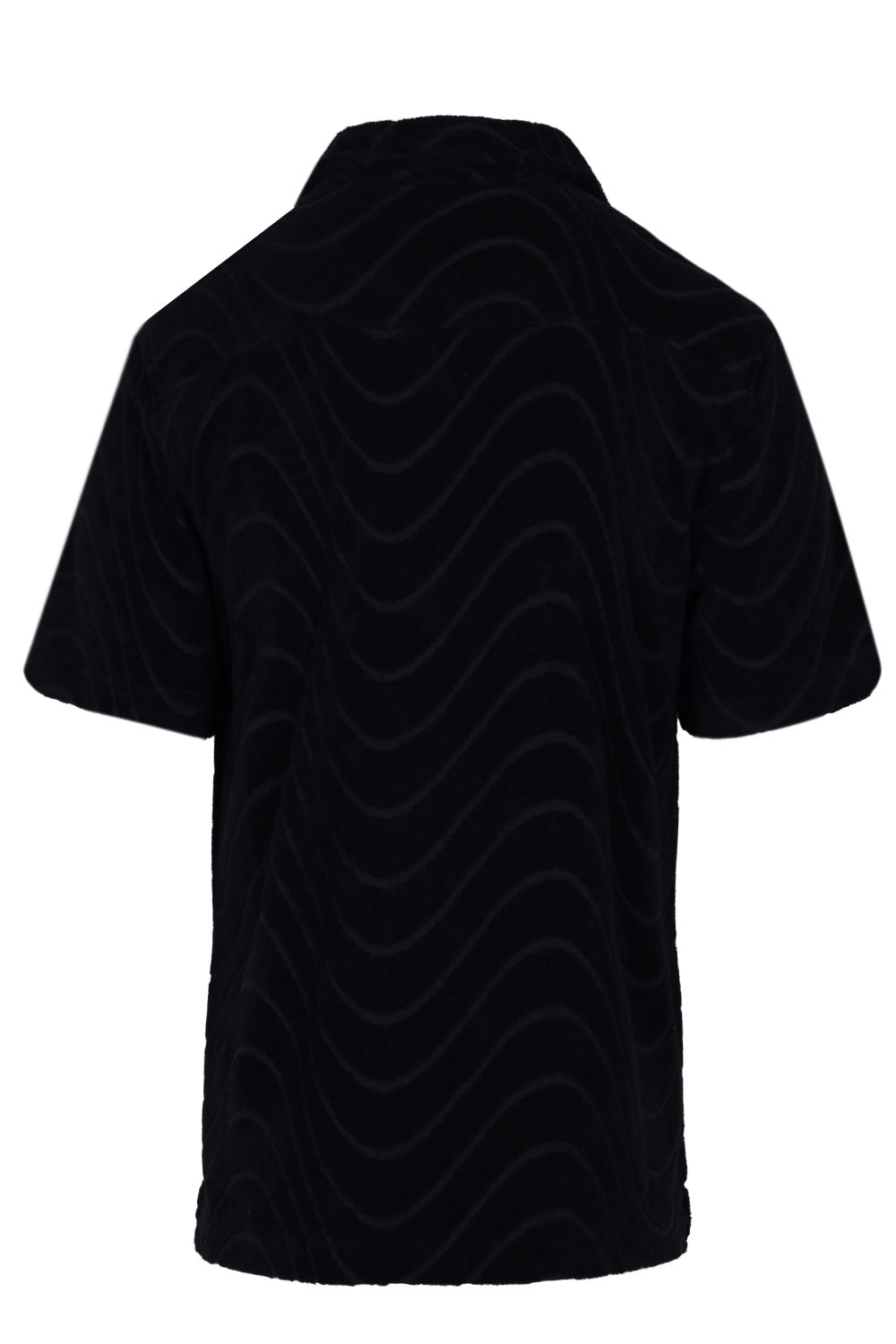 Load image into Gallery viewer, Roberto Fibra Jacquard Terry Shirt Black
