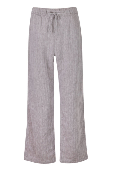 Rocha Cotton Linen Blend Trouser Brown