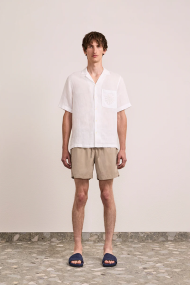 Salvador Elasticated Swimshorts Khaki