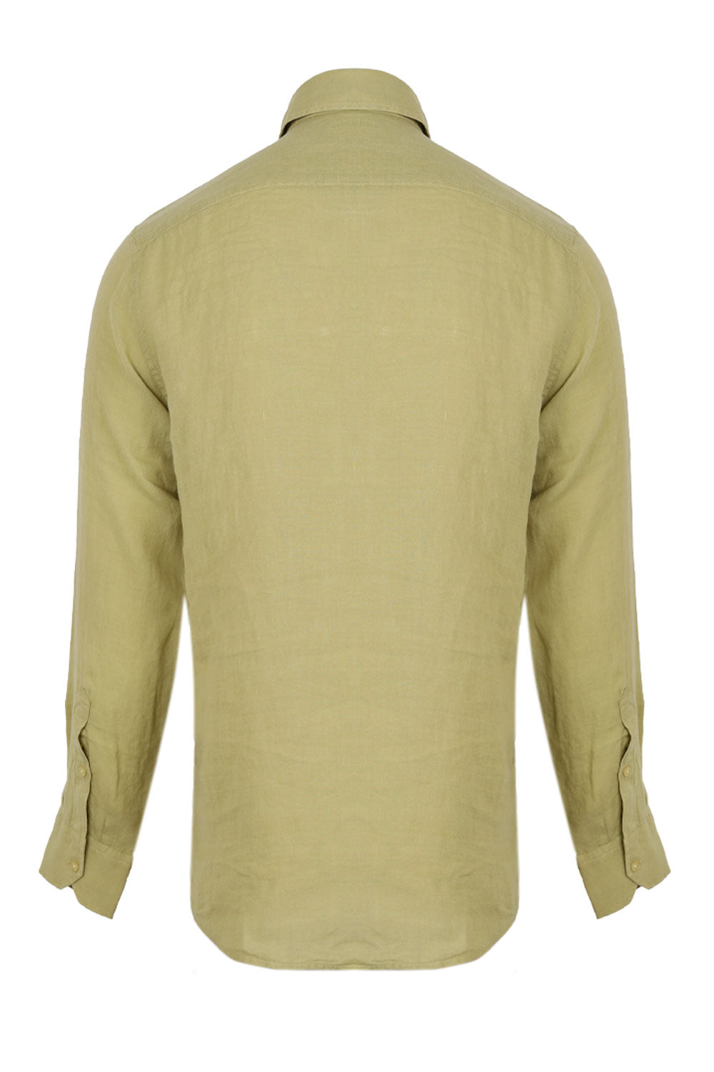 Load image into Gallery viewer, Antonio Linen Long Sleeve Shirt Willow Green
