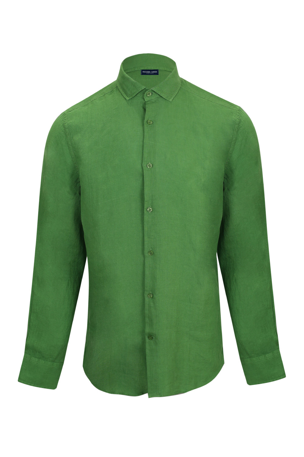Load image into Gallery viewer, Antonio GD Linen Long Sleeve Shirt Parakeet Green
