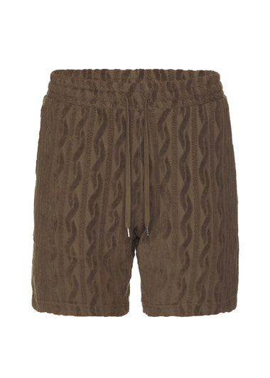 Augusto Terry Jacquard Short Seawood