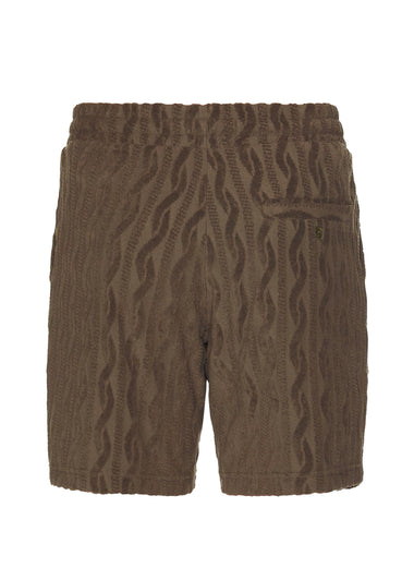 Augusto Terry Jacquard Short Seawood
