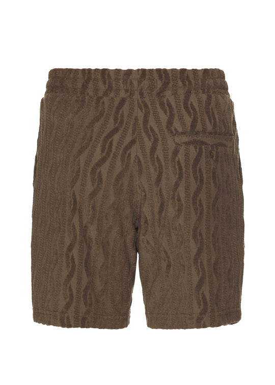Augusto Terry Jacquard Short Seawood