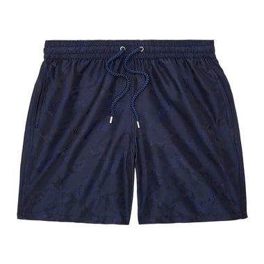 Board Swim Short Copacabana Jacquard Navy - Swim Shorts
