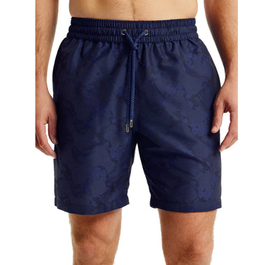 Board Swim Short Copacabana Jacquard Navy - Swim Shorts