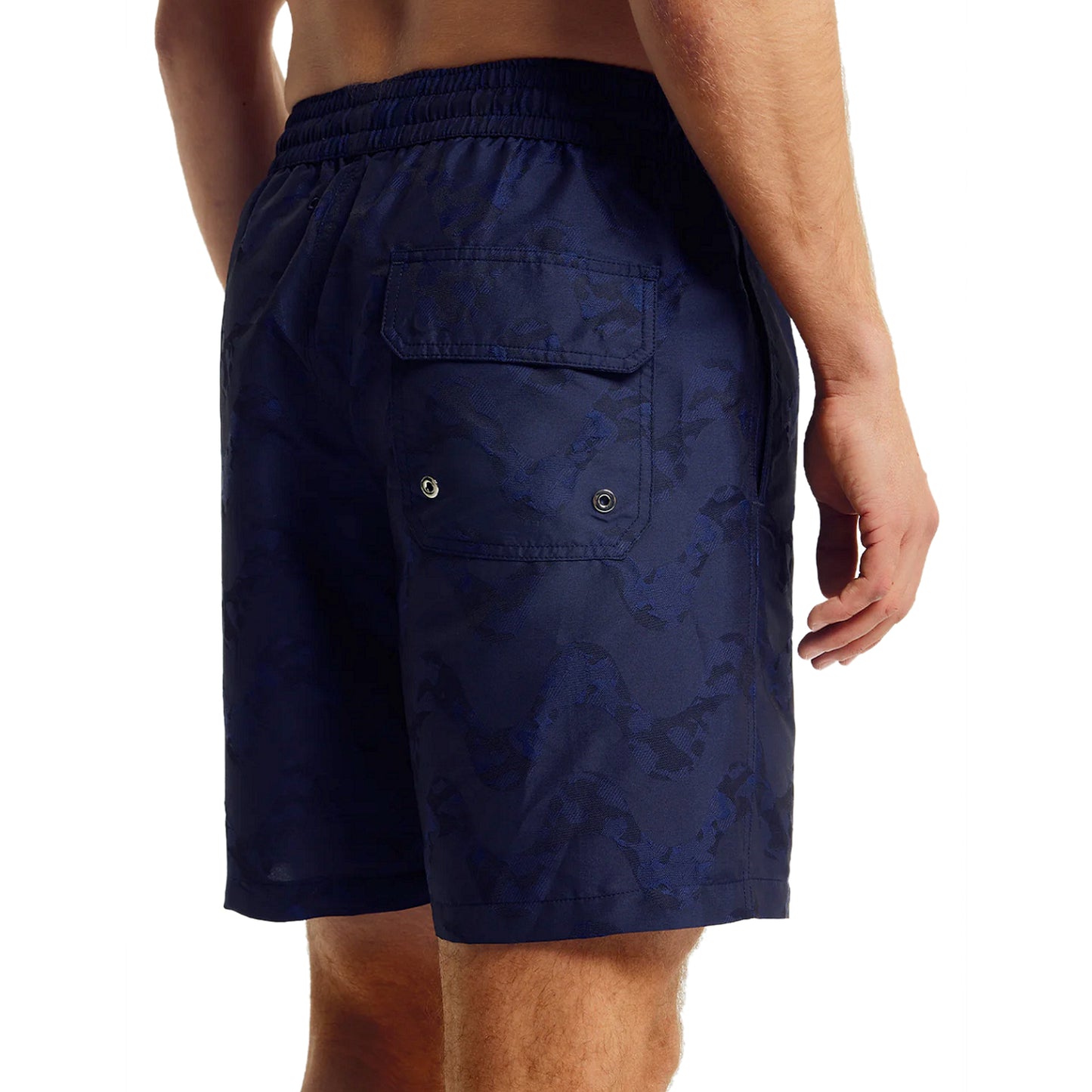 Load image into Gallery viewer, Board Swim Short Copacabana Jacquard Navy - Swim Shorts
