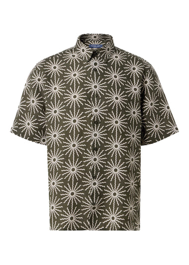 Castro Linen Copa Sol Printed Short Sleeve Shirt Seawood