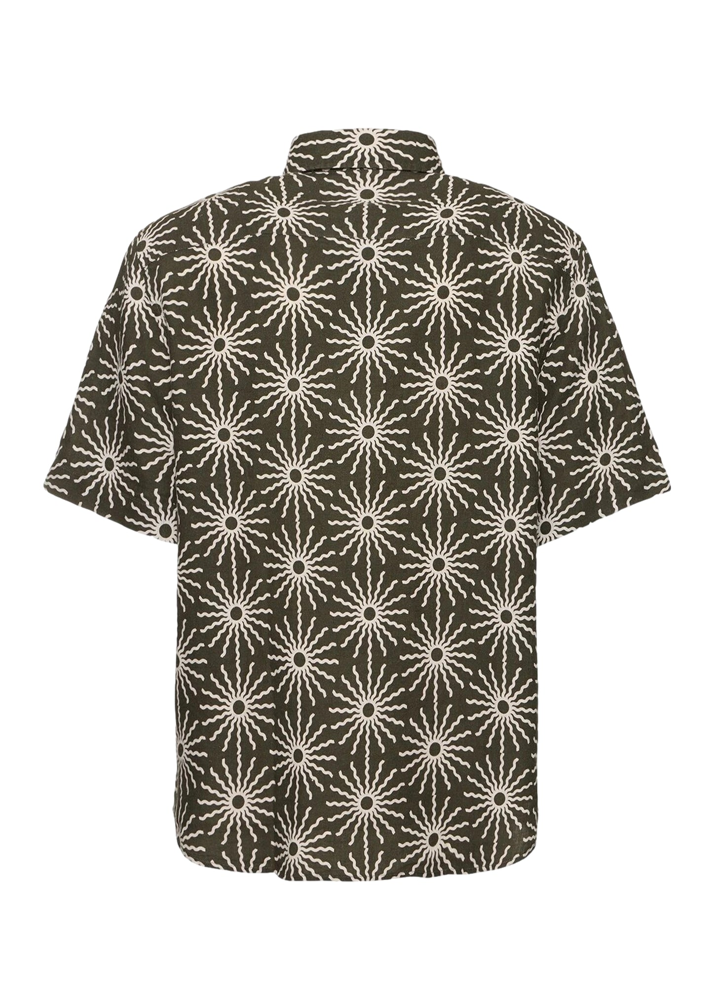 Load image into Gallery viewer, Castro Linen Copa Sol Printed Short Sleeve Shirt Seawood
