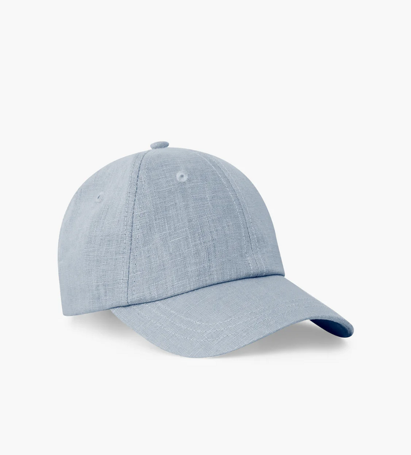 Fernando Linen Cap Denim Blue