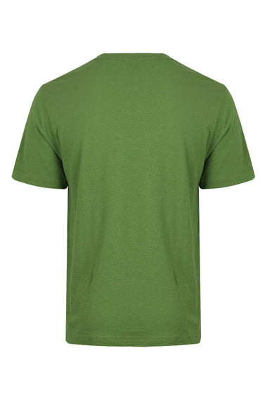 Dinis Linen Blend T-Shirt Parakeet Green