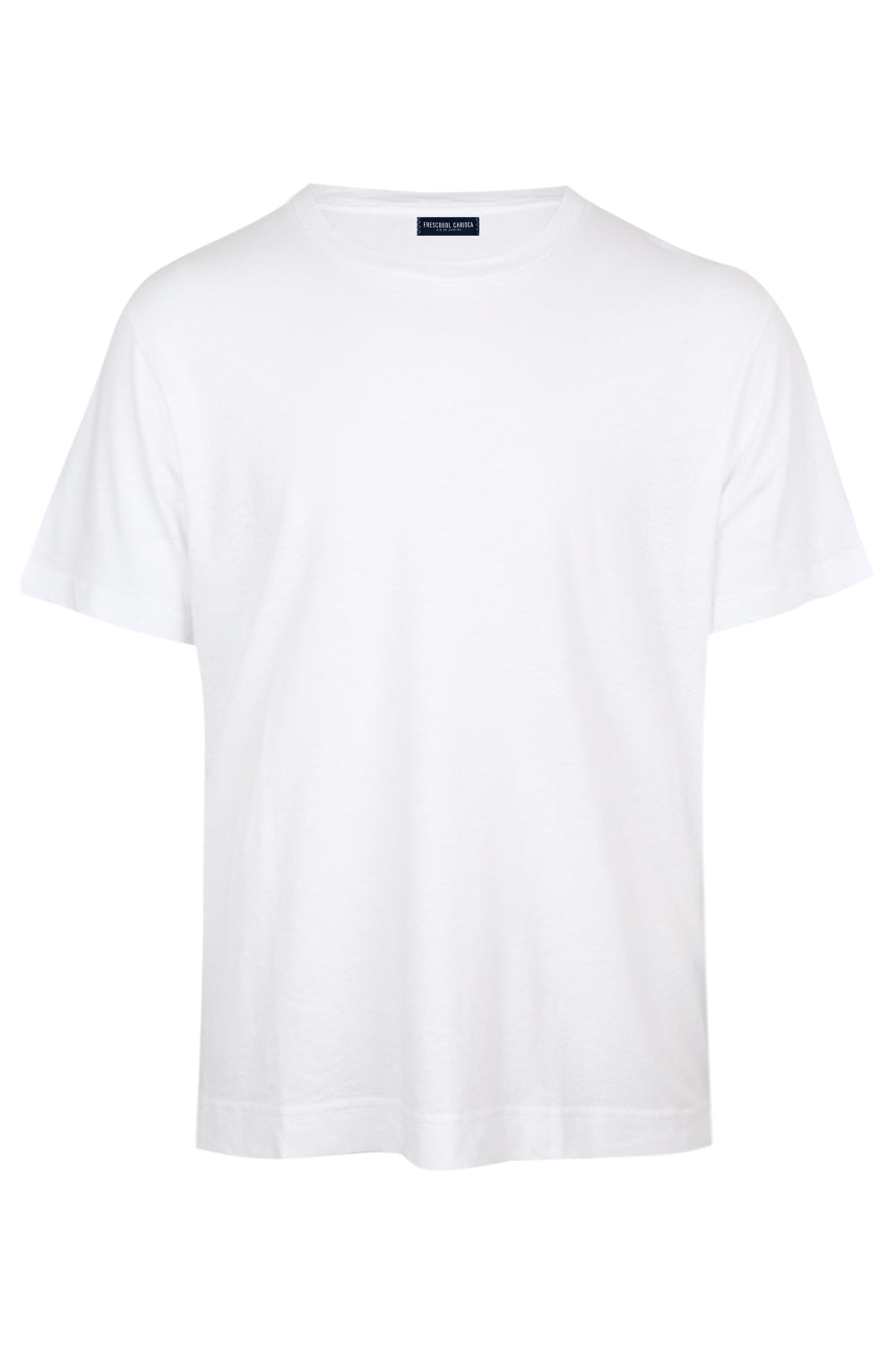 Load image into Gallery viewer, Dinis Linen Blend T-Shirt White
