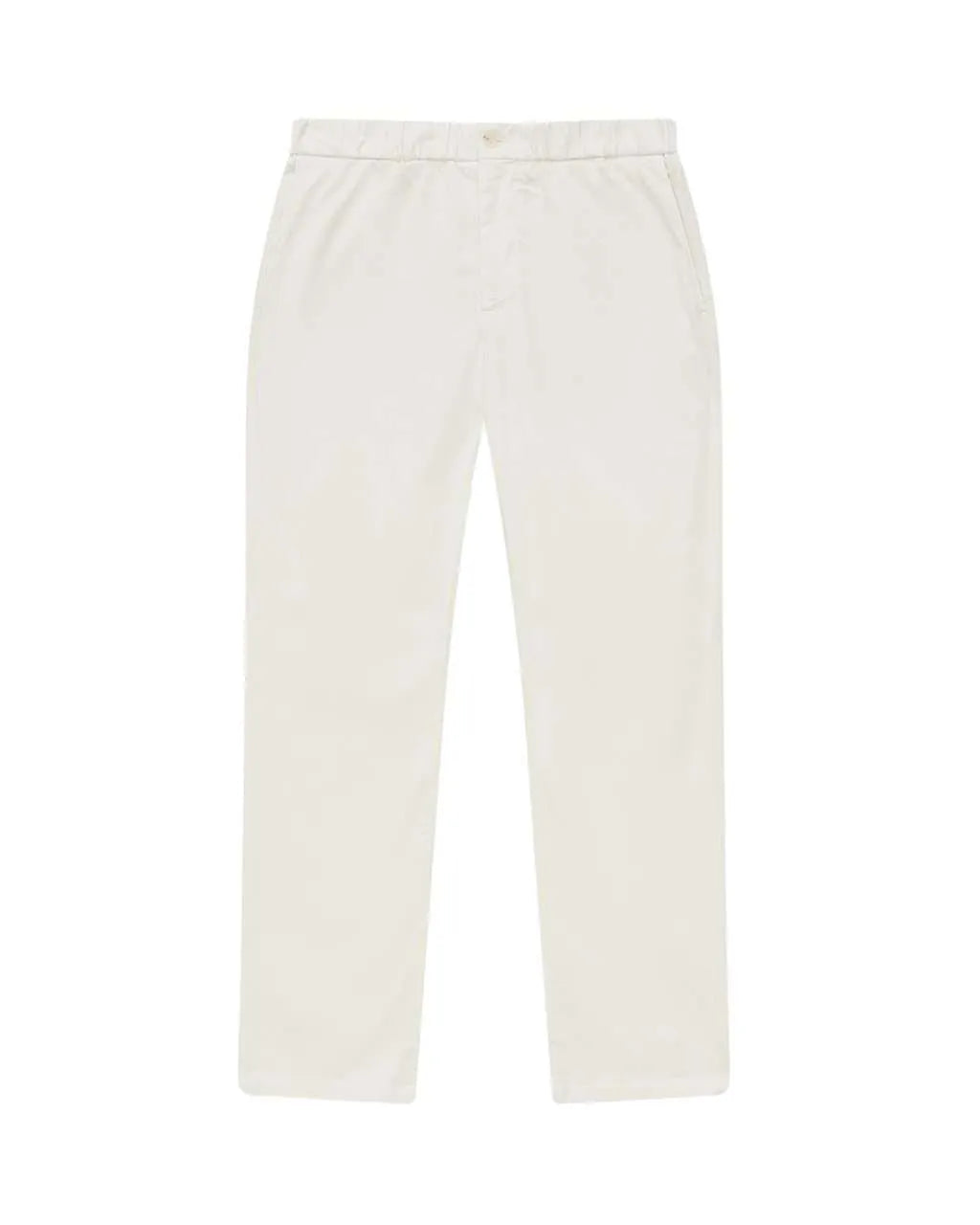 Load image into Gallery viewer, Bruno Cotton Stretch Drawstring Chinos Ivory - Trousers
