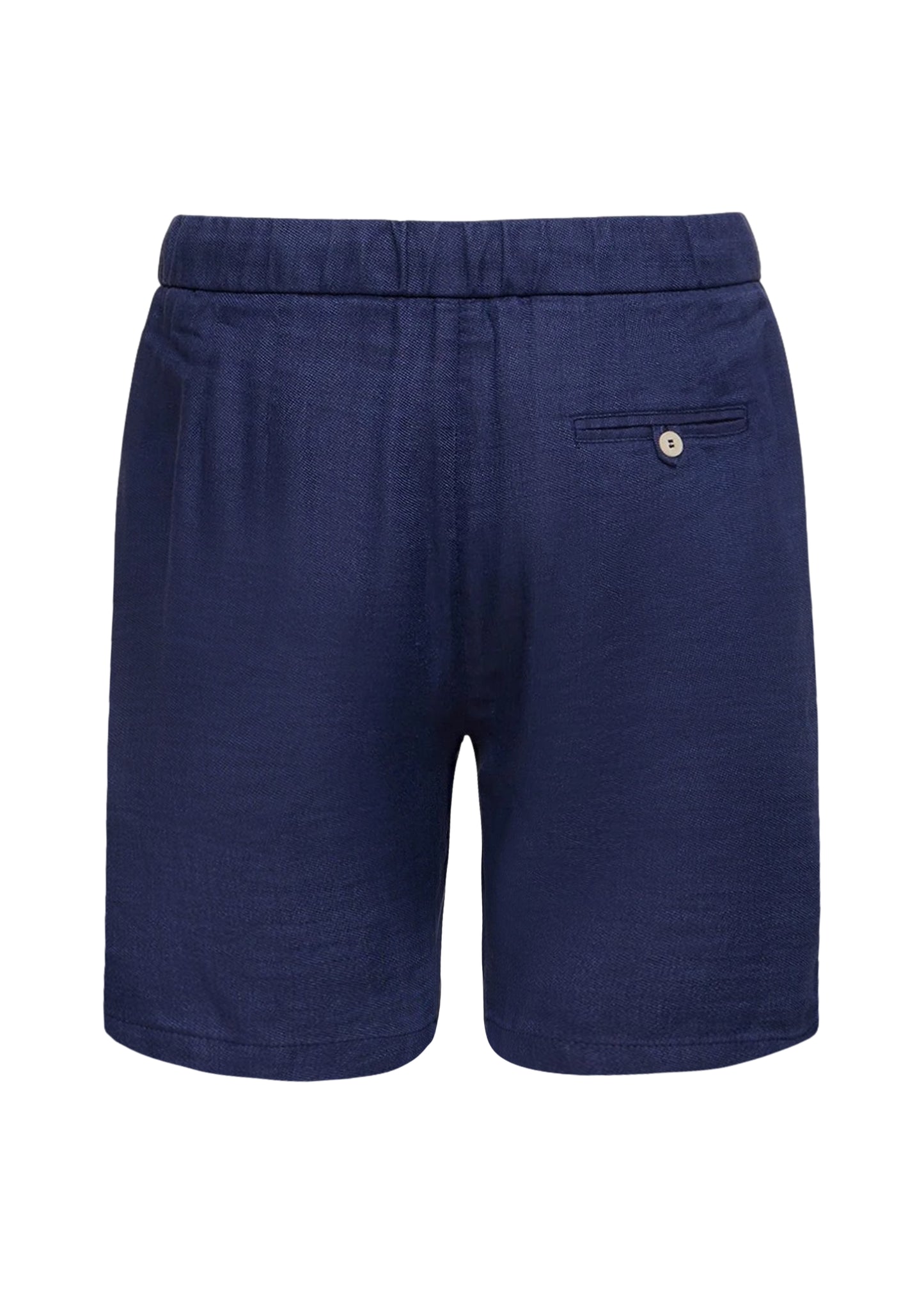 Load image into Gallery viewer, Mens Linen Shorts in Navy Blue
