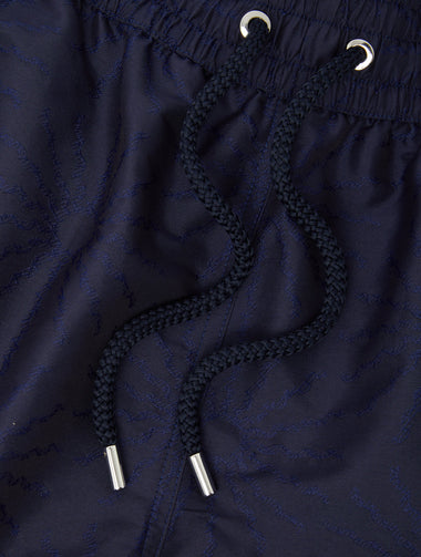 Rio Swim Short Jacquard O Sol Navy