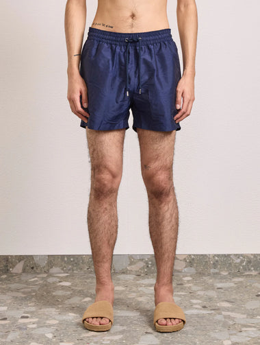 Rio Swim Short Jacquard O Sol Navy