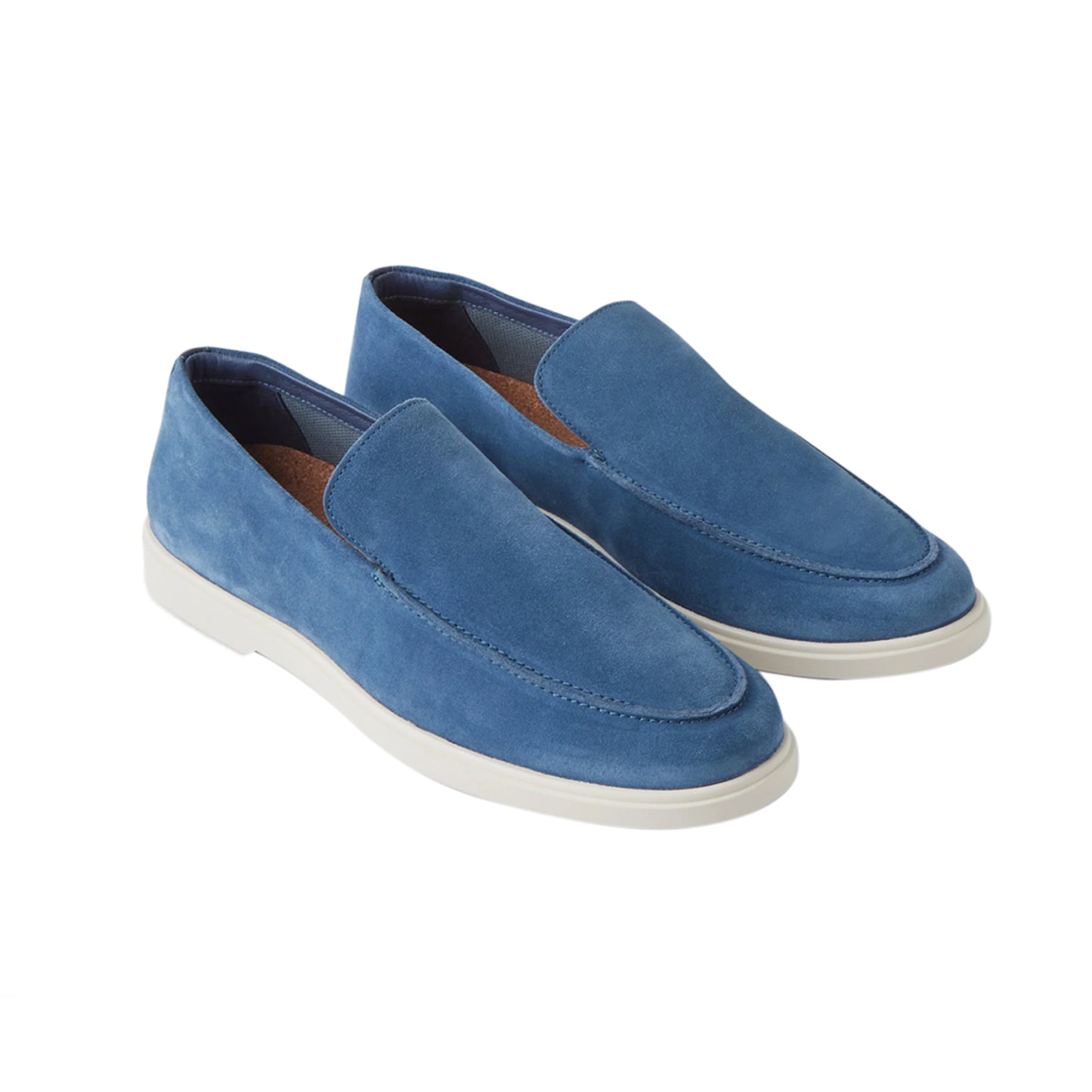Load image into Gallery viewer, Miguel Suede Loafers - Summer Night - Shoes
