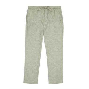 Men’s Oscar STR Linen Chinos - Pastel Green - Trousers