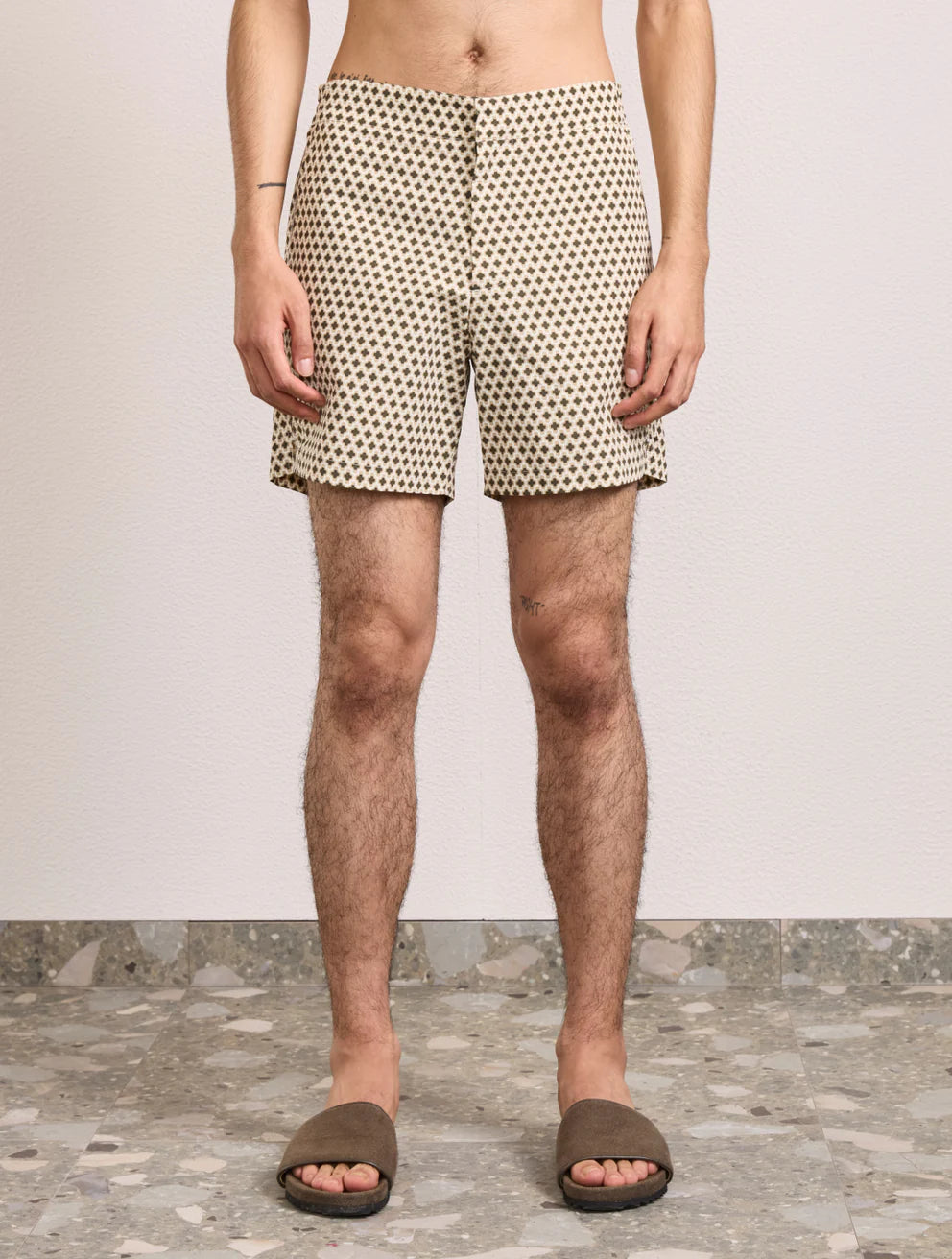 Load image into Gallery viewer, Porto Swim Short Ipanema  Dried Moss &amp;amp; Seawood
